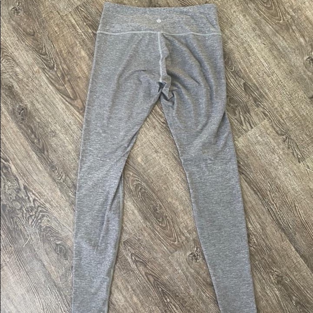 lululemon athletica full length gray leggings